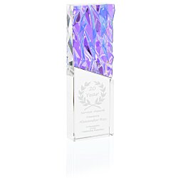 Custom Kaleido Crystal Award - 9 inches